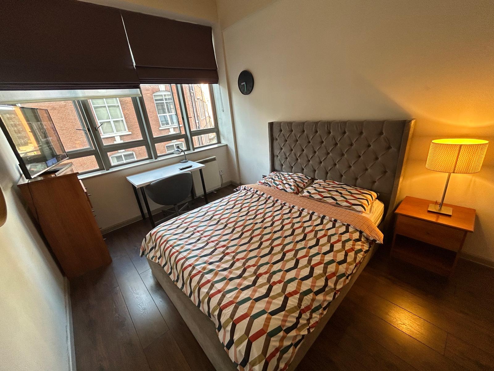 Available private fully furnished room for rent 
